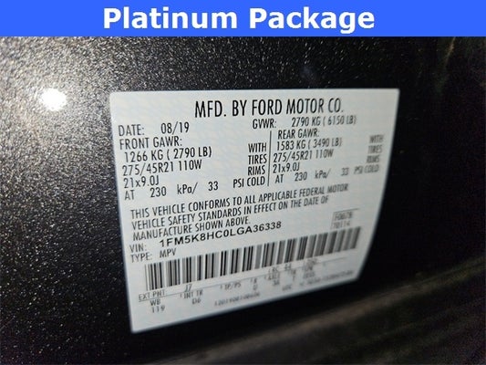 2020 Ford Explorer Platinum in Grand Haven, MI - Preferred Auto Advantage