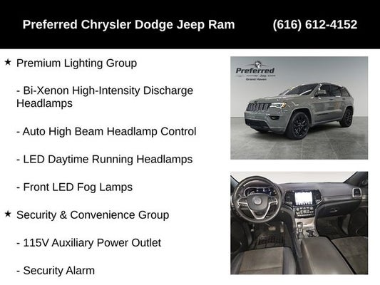 2020 Jeep Grand Cherokee Altitude 4X4 in Grand Haven, MI - Preferred Auto Advantage