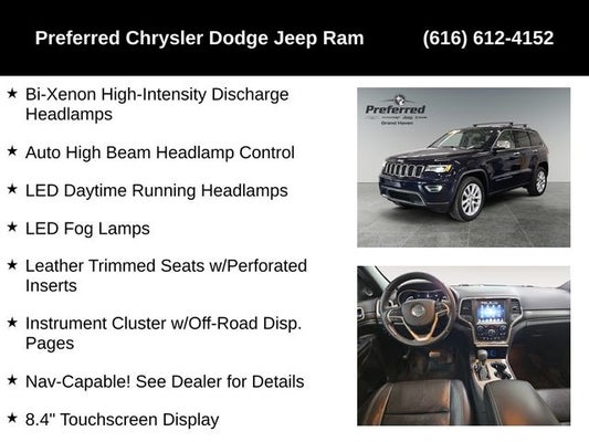 2017 Jeep Grand Cherokee Limited in Grand Haven, MI - Preferred Auto Advantage