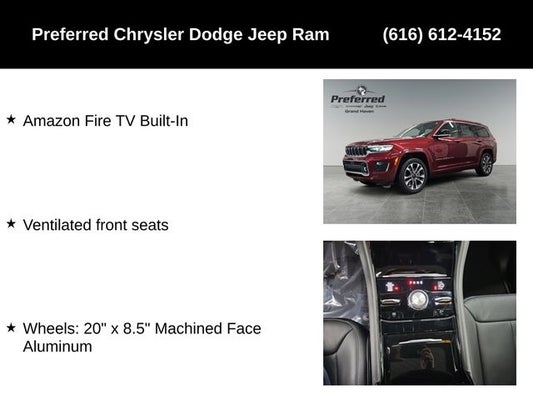 2023 Jeep Grand Cherokee L Overland 4x4 in Grand Haven, MI - Preferred Auto Advantage