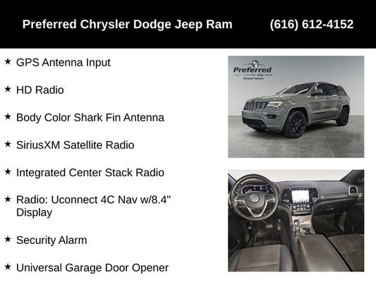 2020 Jeep Grand Cherokee Altitude 4X4 in Grand Haven, MI - Preferred Auto Advantage