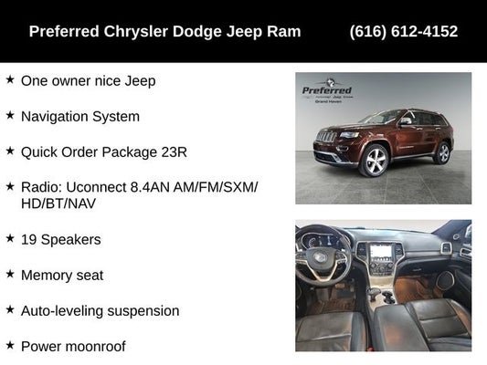 2014 Jeep Grand Cherokee Summit in Grand Haven, MI - Preferred Auto Advantage