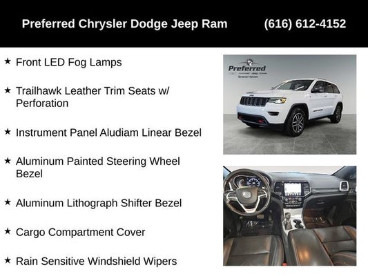 2020 Jeep Grand Cherokee Trailhawk 4X4 in Grand Haven, MI - Preferred Auto Advantage