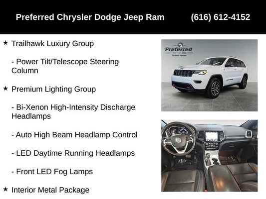 2020 Jeep Grand Cherokee Trailhawk 4X4 in Grand Haven, MI - Preferred Auto Advantage
